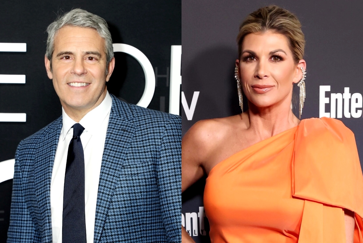 Andy Cohen Receives Text From Alexis Bellino at RHOC Reunion in Unseen Moment Andy Cohen Receives Text From Alexis Bellino at RHOC Reunion in Unseen Moment