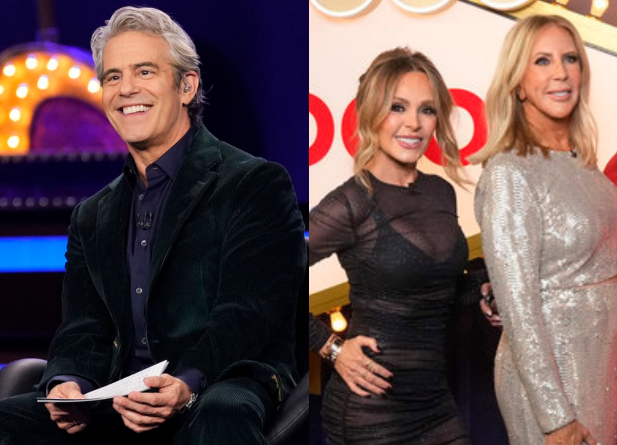 Andy Cohen Says He Doesn’t “Know” If He “Buy[s]” Tamra’s Reconciliation With Vicki, Shares Insight into New Season of RHONY, and Announces Real Housewives Ultimate Road Trip