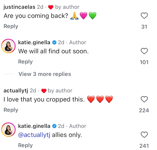 Katie Ginella on If She'll Return to RHOC for Season 10