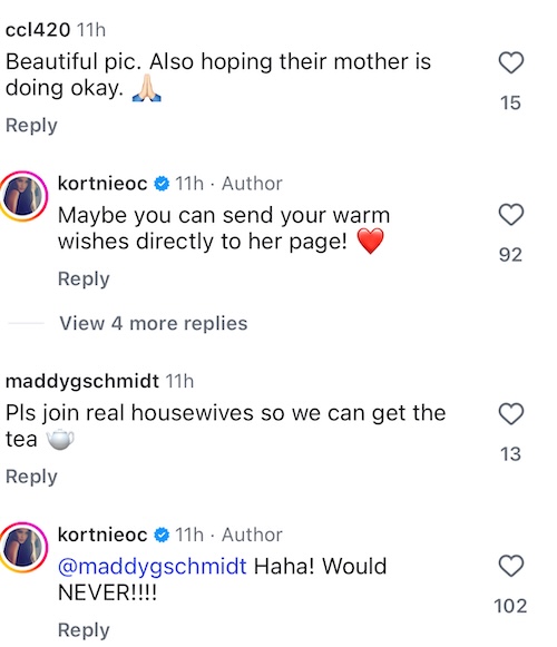 Kortnie O'Connor Reacts to Meghan King Support, If She'd Join RHOC