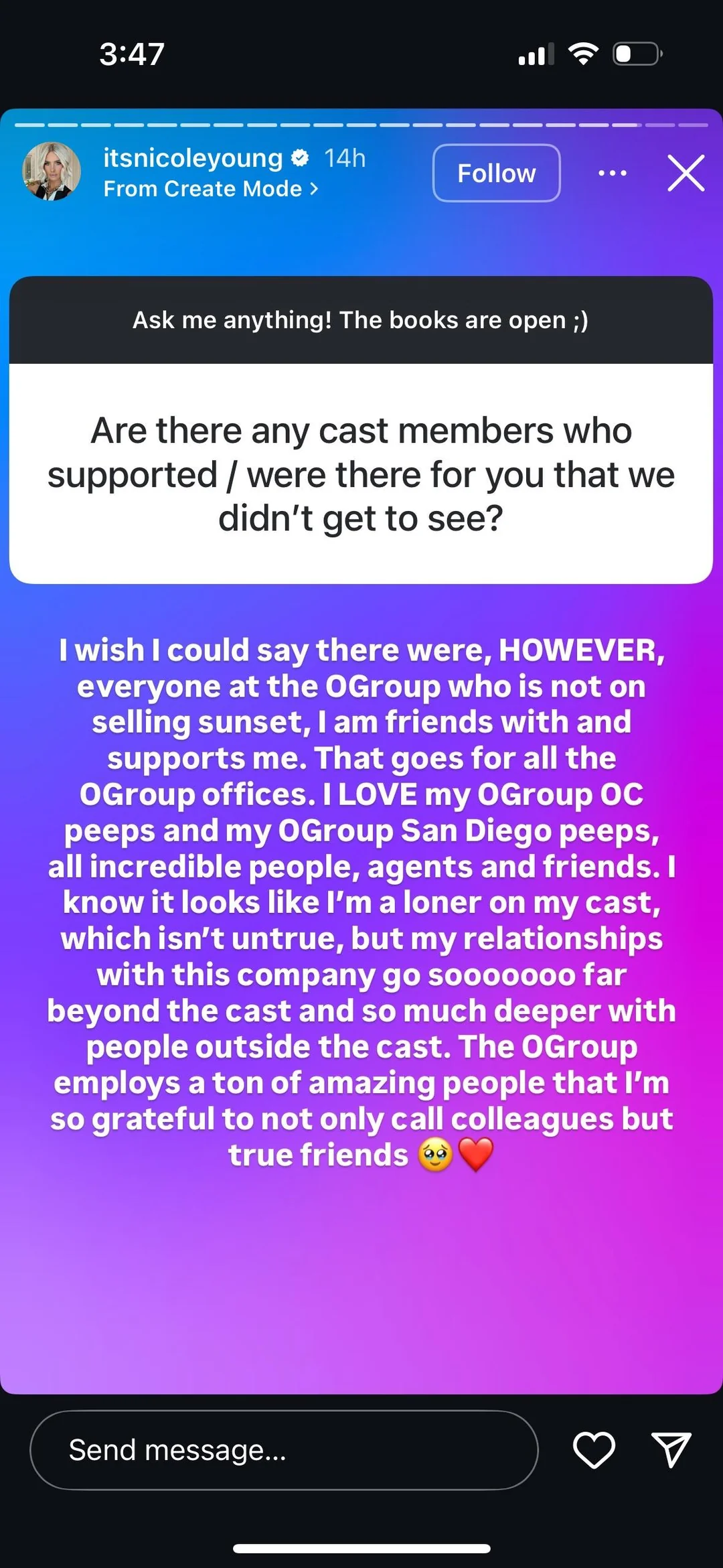 Nicole Young, Selling Sunset