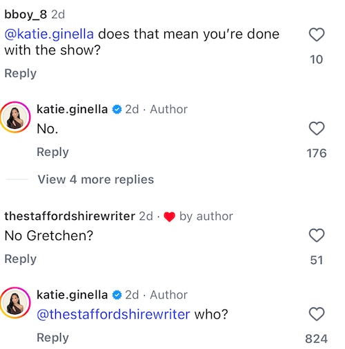 RHOC's Katie Ginella on Season 20, Shades Gretchen Rossi