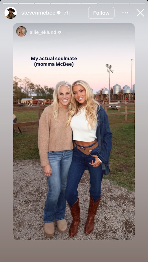 Steven McBee's New Girlfriend Allie With His Mom