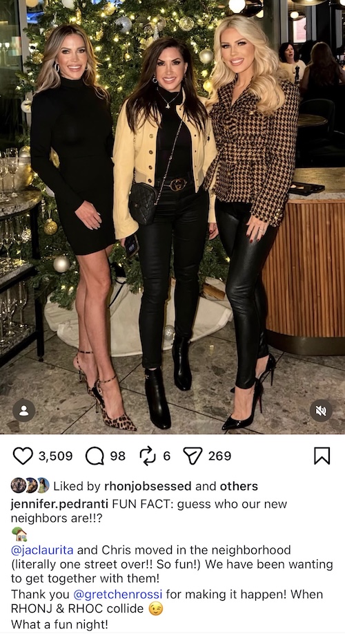 Jacqueline Laurita Sparks RHOC Rumors With Outing With Jennifer Pedranti and Gretchen Rossi