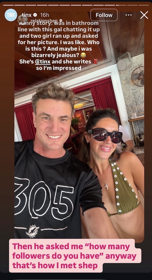 TInx Shades Shep Rose for Questioning Her Follower Count After He Doesn't Know Who She is