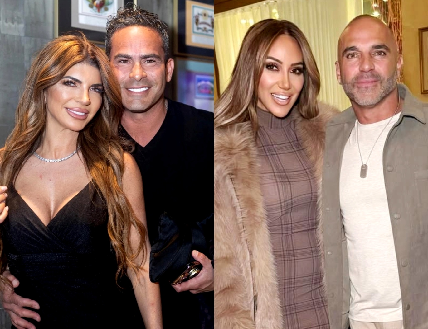 PHOTO: RHONJ's Teresa Giudice and Luis Reunite With Melissa and Joe for Dinner After Ending Years-Long Feud as the Gorgas Dish on "Progress" & Holiday Plans