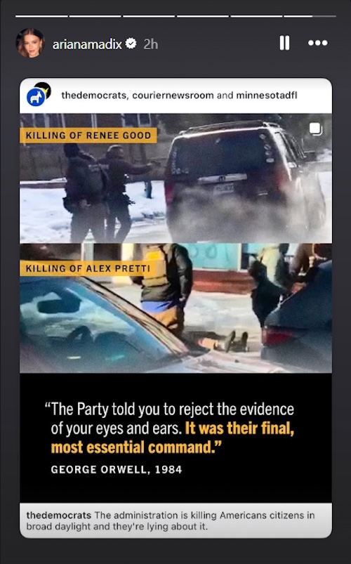 Vanderpump Rules Ariana Madix Reacts to ICE Killings