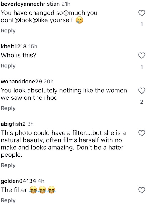 RHOD Cary Deuber Shaded for Photo That Looks Nothing Like Her