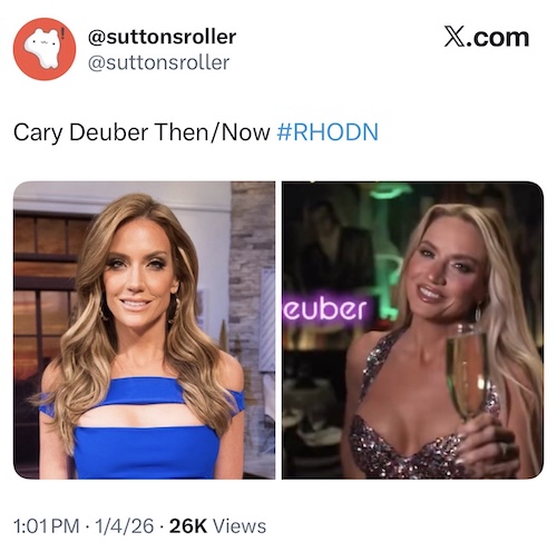 RHOD Cary Deuber's Before and After Photos Look Completely Different
