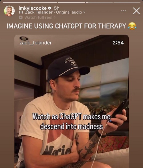 Summer House Kyle Cooke Shades Craig Conover for Using ChatGPT for Therapy