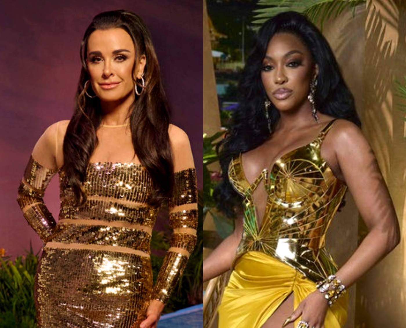 RHOBH’s Kyle Richards and Porsha Williams Hint at Cast Drama on Real Housewives Girls Trip Amid Filming as Kyle Admits It's Been “a Lot”