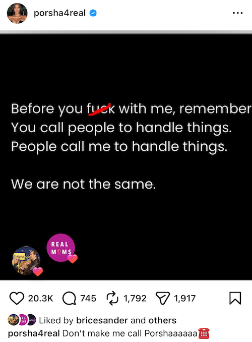 RHOA Porsha Williams Hints at Cast Drama Amid RHUGT Road Trip