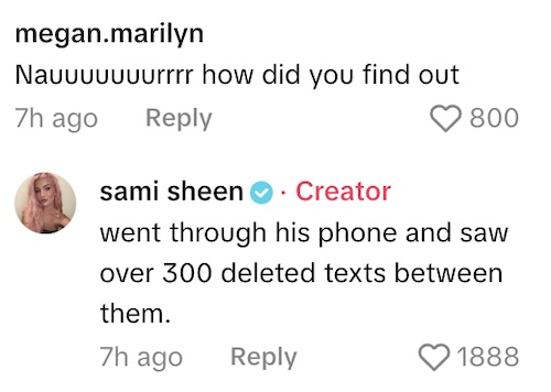 RHOBH Sami Sheen Finds 300 Deleted Texts Between Ex and Lola