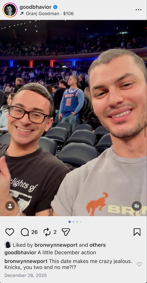 RHOSLC Bronwyn Newport Comments on December 2025 Post From Brandon Good