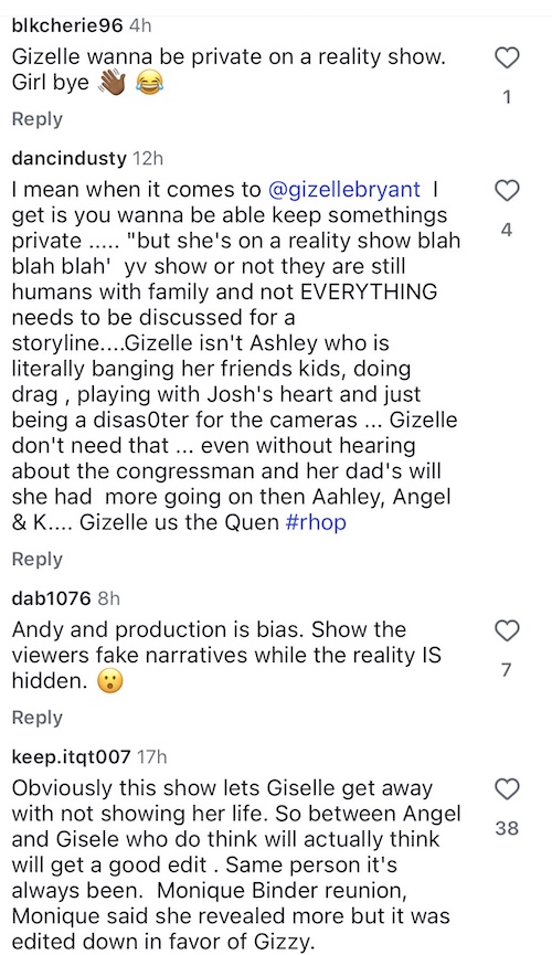 Gizelle Bryant Called Out for Keeping Dating Life off RHOP