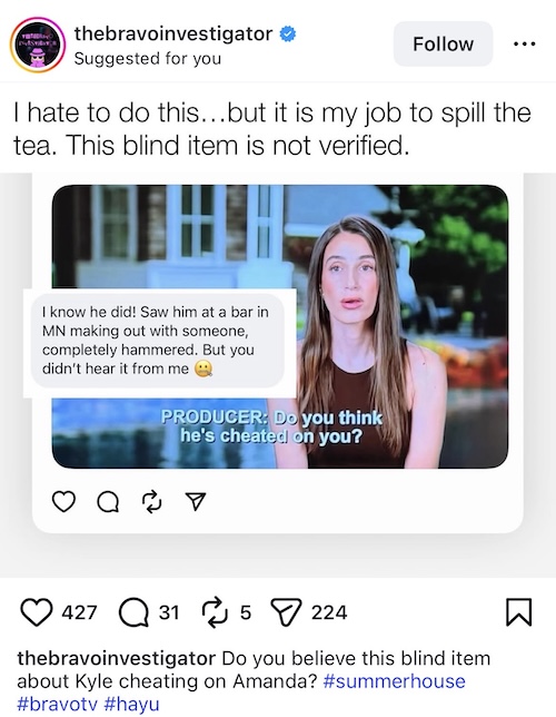 Summer House Kyle Cooke is Accused of Drunken Makeout at Bar Amid Amanda Batula Marriage