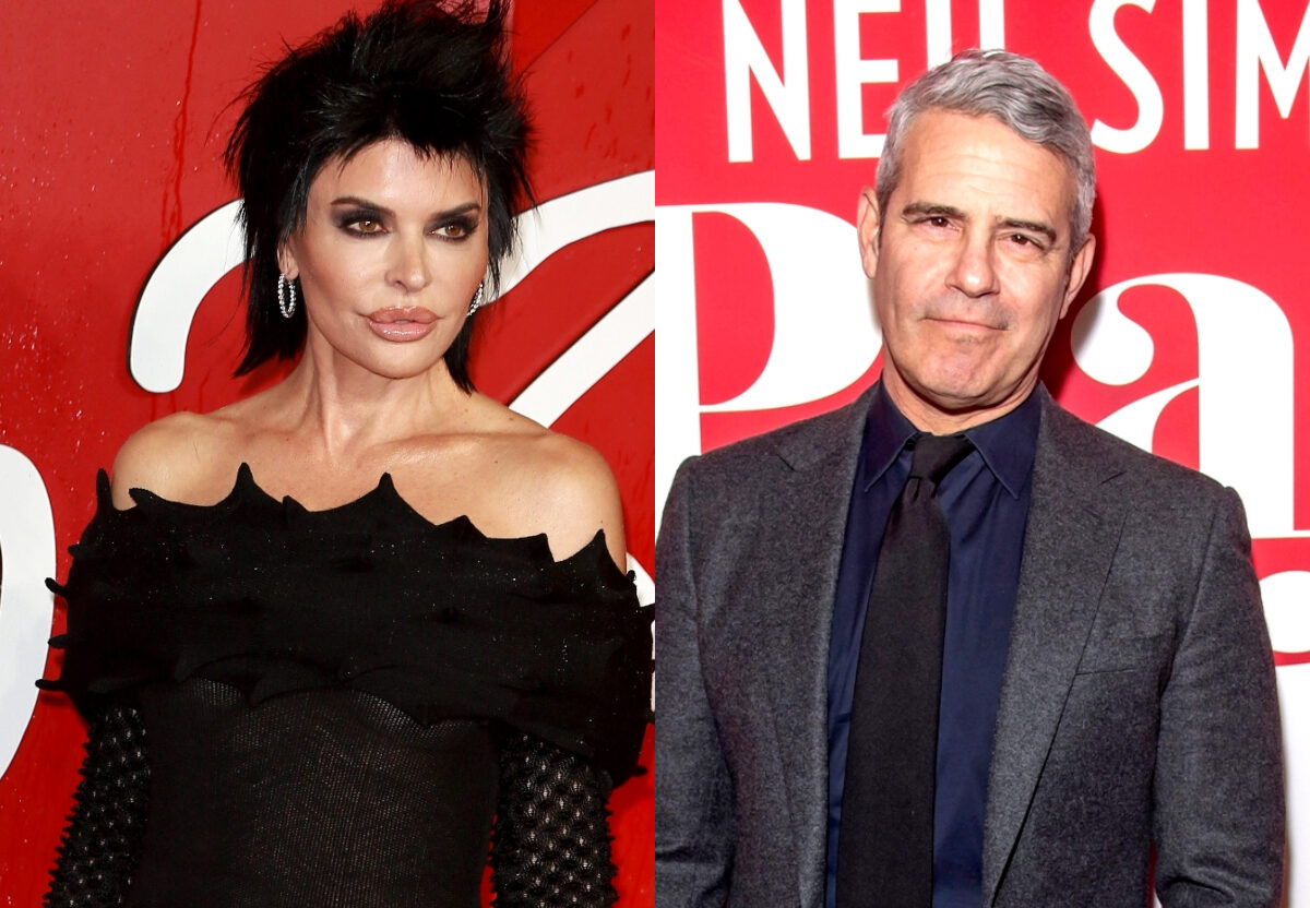 Lisa Rinna Caught Off Guard When Andy Cohen Shared Private Texts in Book & Shares Where They Stand
