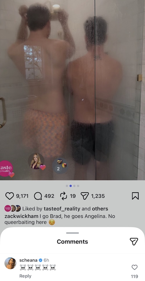 The Valley Scheana Shay Reacts to Zack Calling Out Lala for Queerbaiting