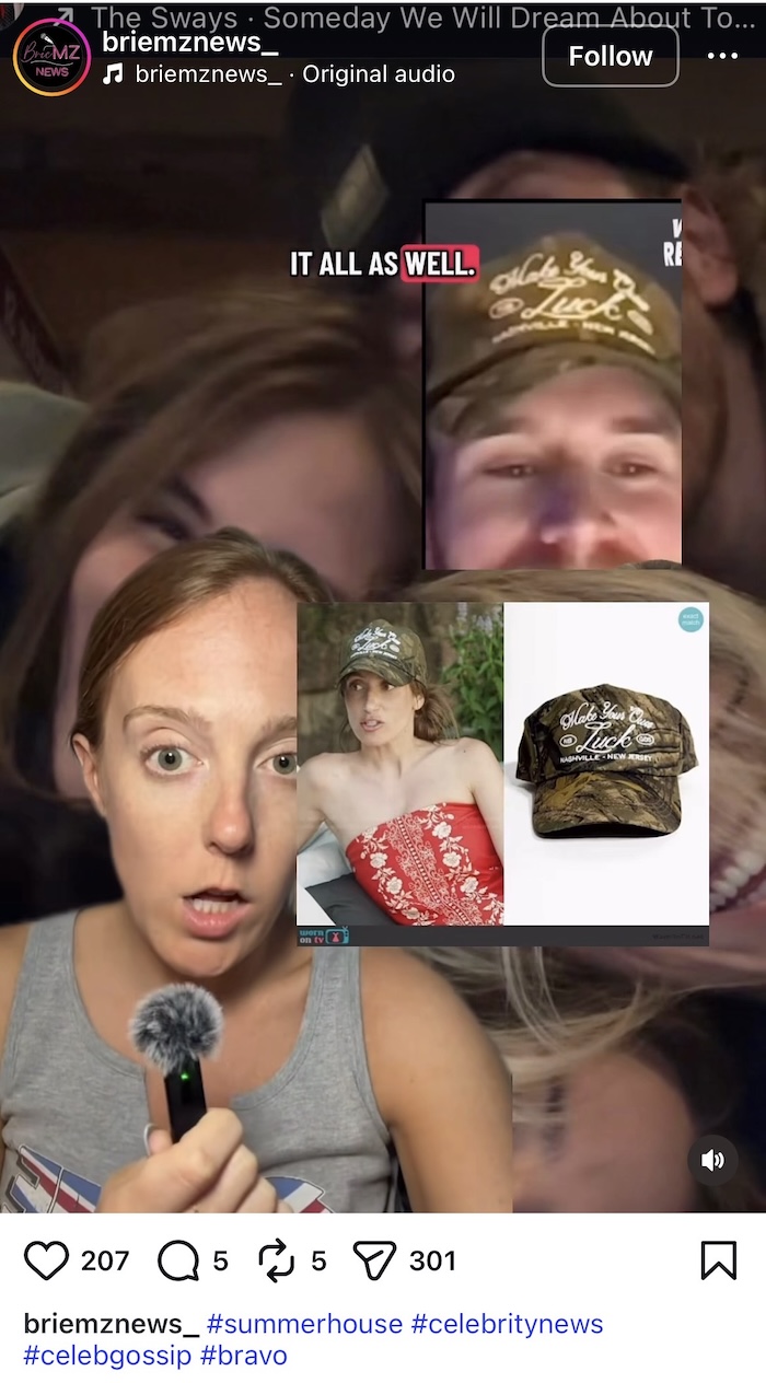 Summer House Amanda Batula and West Wilson Seen in Same Hat