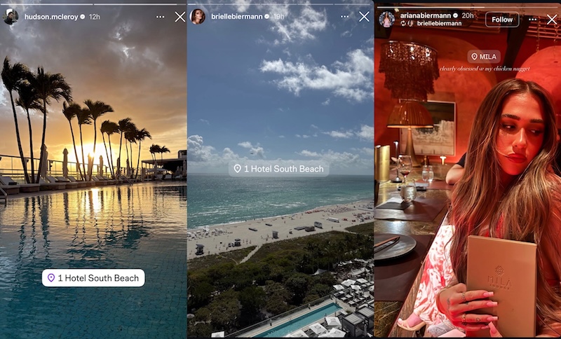 Next Gen NYC Ariana Biermann and Brielle Are Joined By Hudson McLeroy in Miami