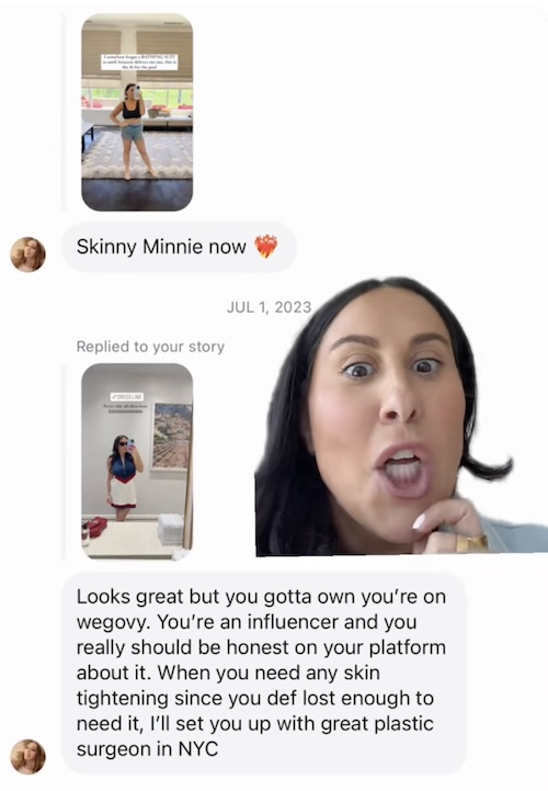 Girl With No Job Leaks DMs From Hailey Glassman