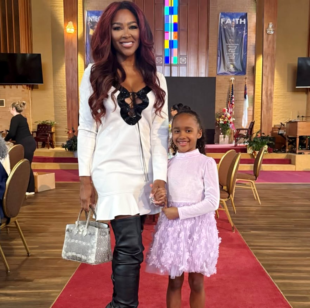 PHOTOS: Kenya Moore Reveals Daughter Brooklyn Met Her Estranged Mother for the First Time at Grandmother’s 95th Birthday as RHOA Alum Talks Forgiveness