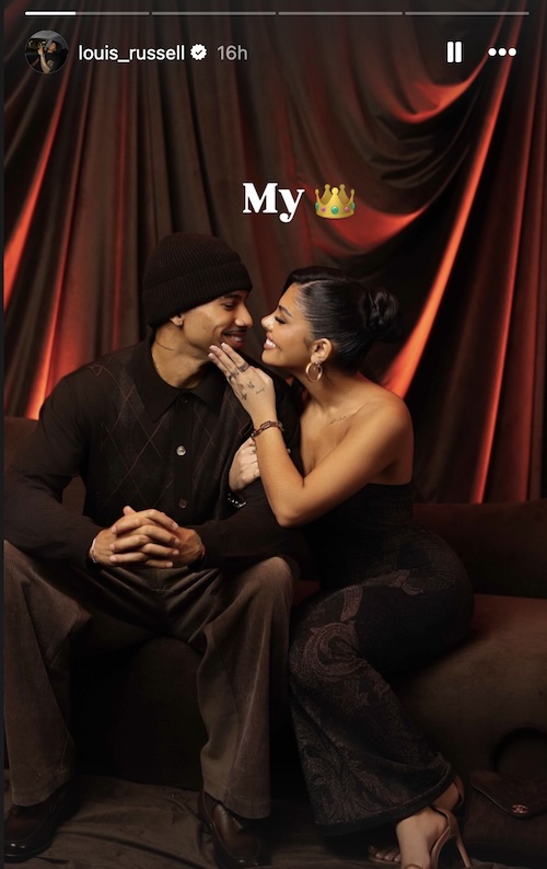 Louis Russell Calls Huda Mustafa His queen Amid Restraining Order Drama