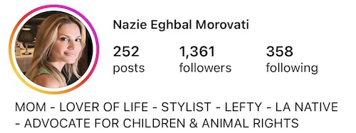 Shahs of Sunset Mike Shouhed Girlfriend Nazi Instagram Bio