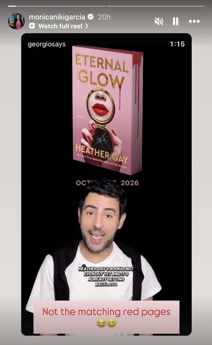 Monica Garcia Reacts to Heather Gay Ripping Off Book Cover From Melanie Blake