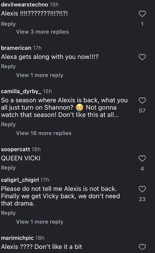 RHOC Fans Complain About Alexis Bellino's Alleged Return