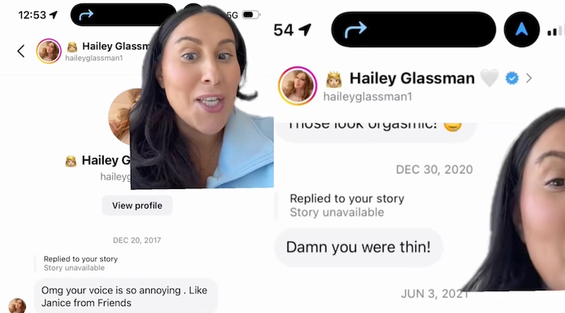 RHONY Newbie Hailey Glassman Caught Trolling Girl With No Job