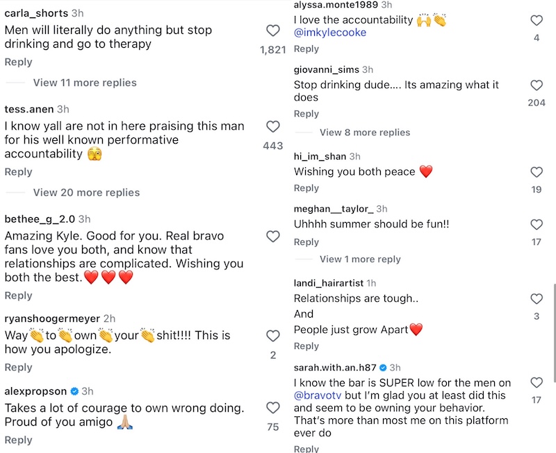 Summer House Fans React to Kyle Cooke Apologizing to Amanda Batula