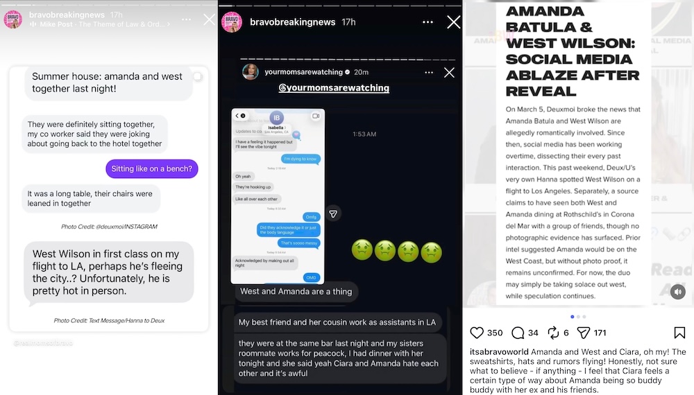 Summer House's Amanda Batula and West Wilson Allegedly Caught Together in Los Angeles