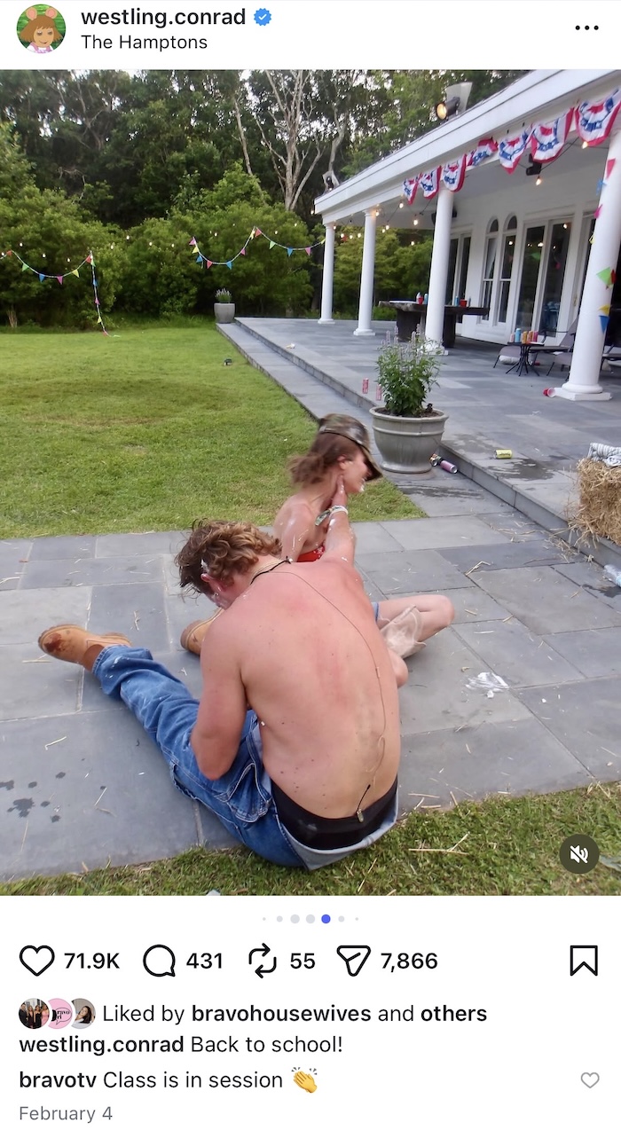 Amanda Batula Holding Amanda Batula by the Throat Amid Summer House Season 10