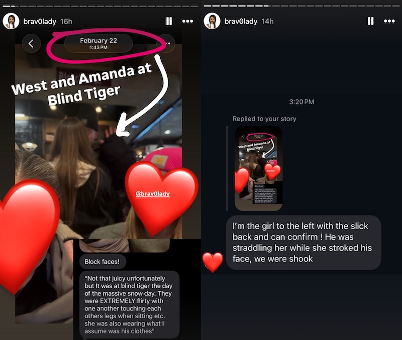 Summer House Amanda Batula and West Wilson Caught in Leaked Photo From February