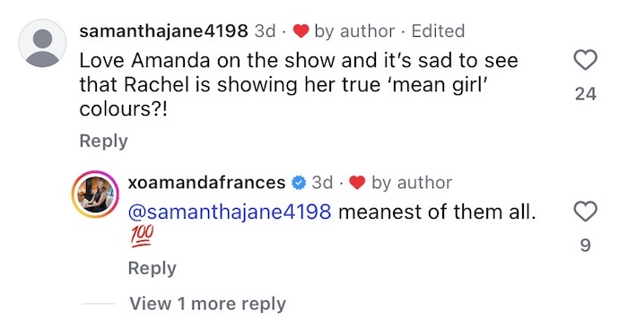 Amanda Frances Claims Rachel Zoe is Meanest of RHOBH Cast