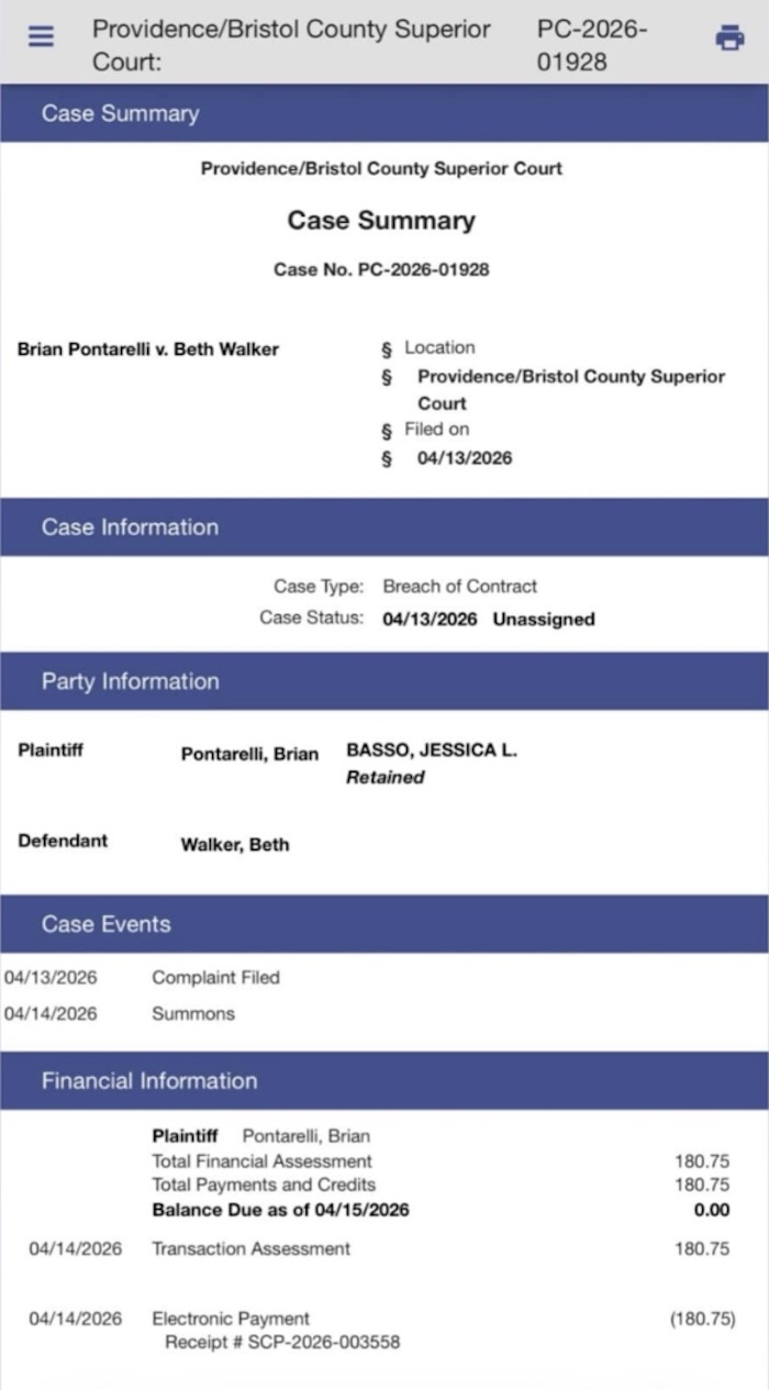 RHORI Brian Pontarelli Sues Alleged Mistress Beth Warren for Breach of Contract