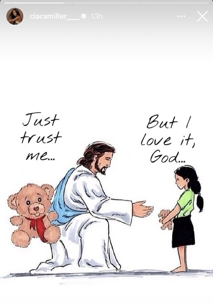 Summer House Ciara Miller Reacts to Amanda West Scandal With Jesus Pic