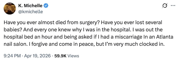 K Michelle Shades Porsha for Mentioning Miscarriage on RHOA