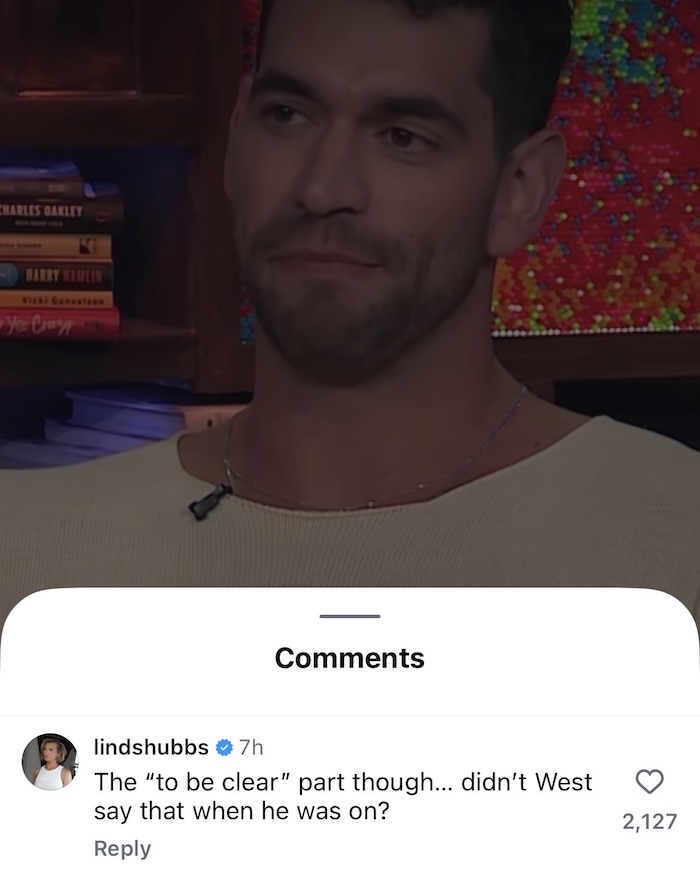 Summer House Lindsay Hubbard Reacts to Jesse Solomon's Comments About West and Amanda