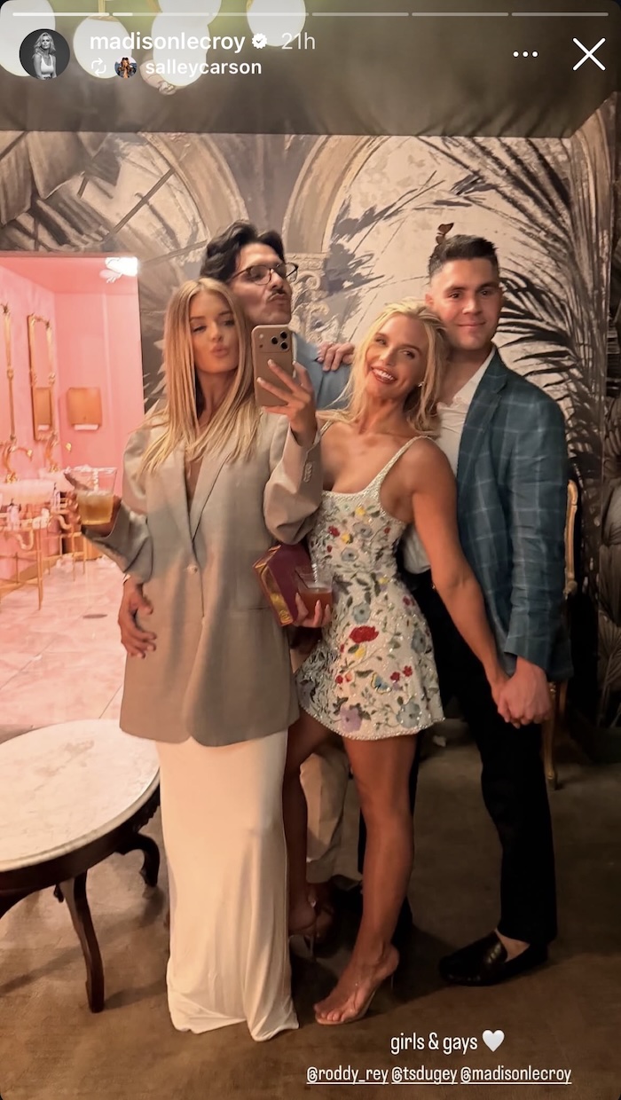 Madison LeCroy With Salley Carson and Rodrigo Reyes Amid Filming on Southern Charm Season 12