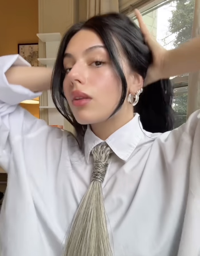 Meija Moreno With Hair Tie Amid West Wilson Rumors