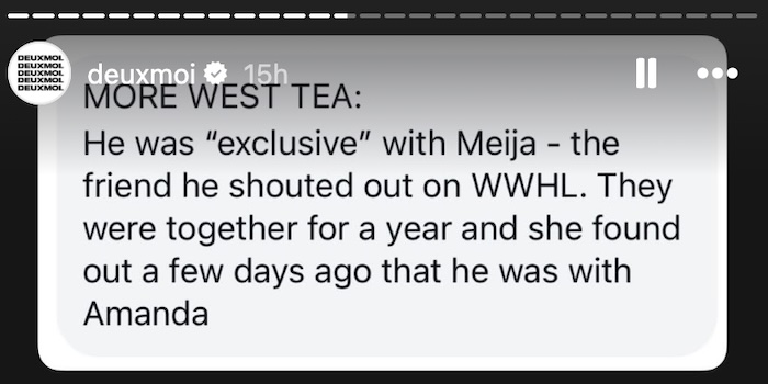 Summer House West Wilson Allegedly Dating Meija Amid Amanda Batula Romance