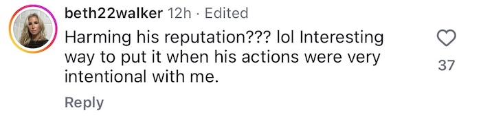 RHORI Brian Pontarelli Alled Mistress Beth Walker Claps Back at Rulla Pontarelli's Claim That Jo-Ellen Tiberi Harmed His Reputation