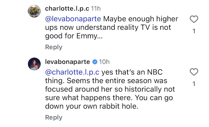 Southern Hospitality Leva Bonaparte Suspects Reality TV Isn't for Emmy Amid Bradley Drama