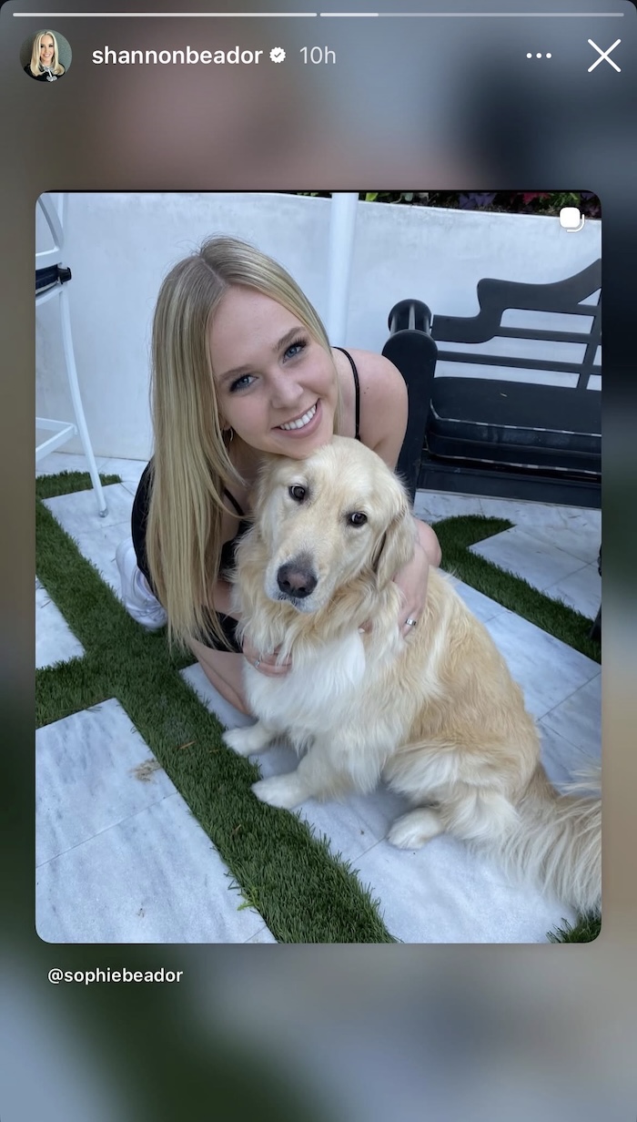 RHOC Shannon Beador's Daughter With Her Late Dog Archie