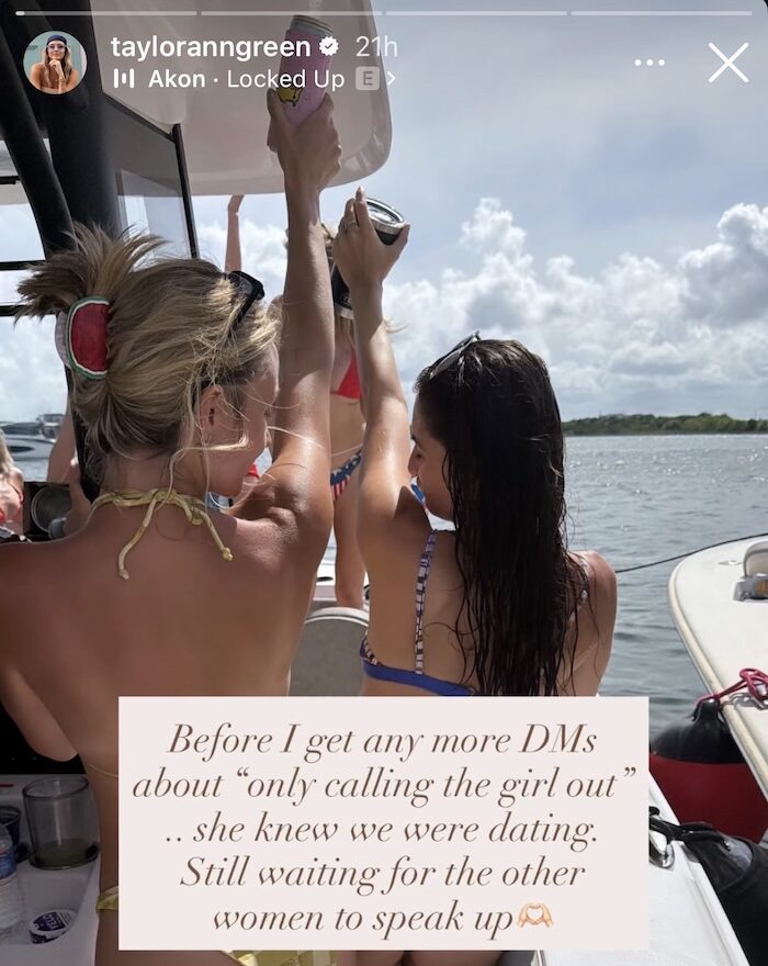 Southern Charm Taylor Ann Green Accuses Boyfriend Gaston Rojas of Cheating