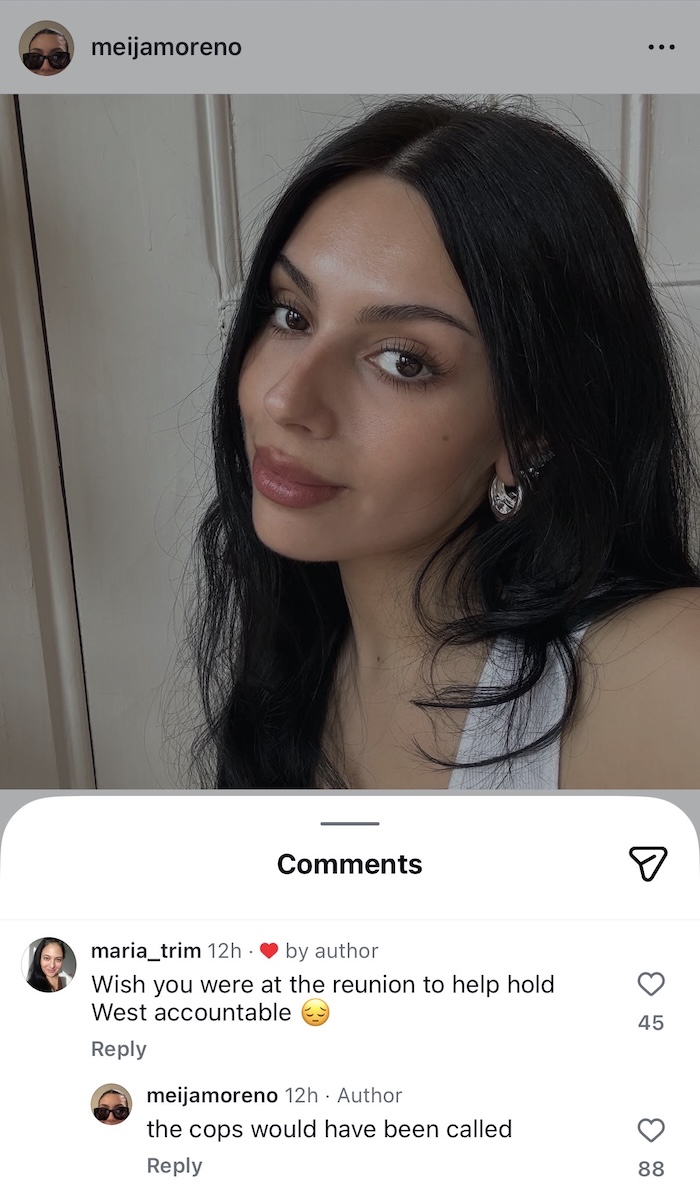 Summer House West Wilson's Ex-Girlfriend Meija Moreno Speaks of Summer House Reunion