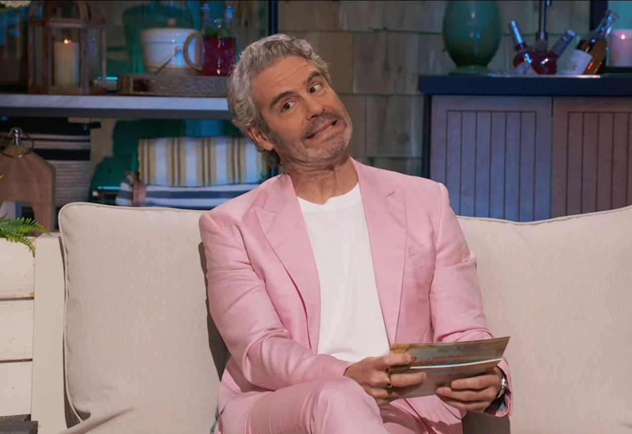 Andy Cohen meme at Summer House reunion
