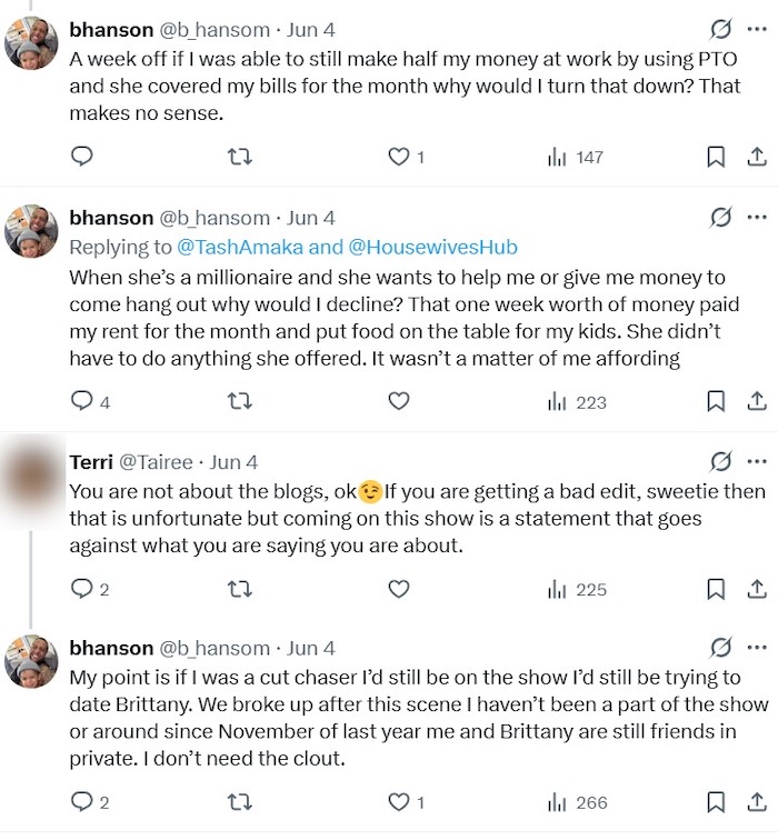 The Valley Brandon Hanson defends taking money from Brittany Cartwright copy
